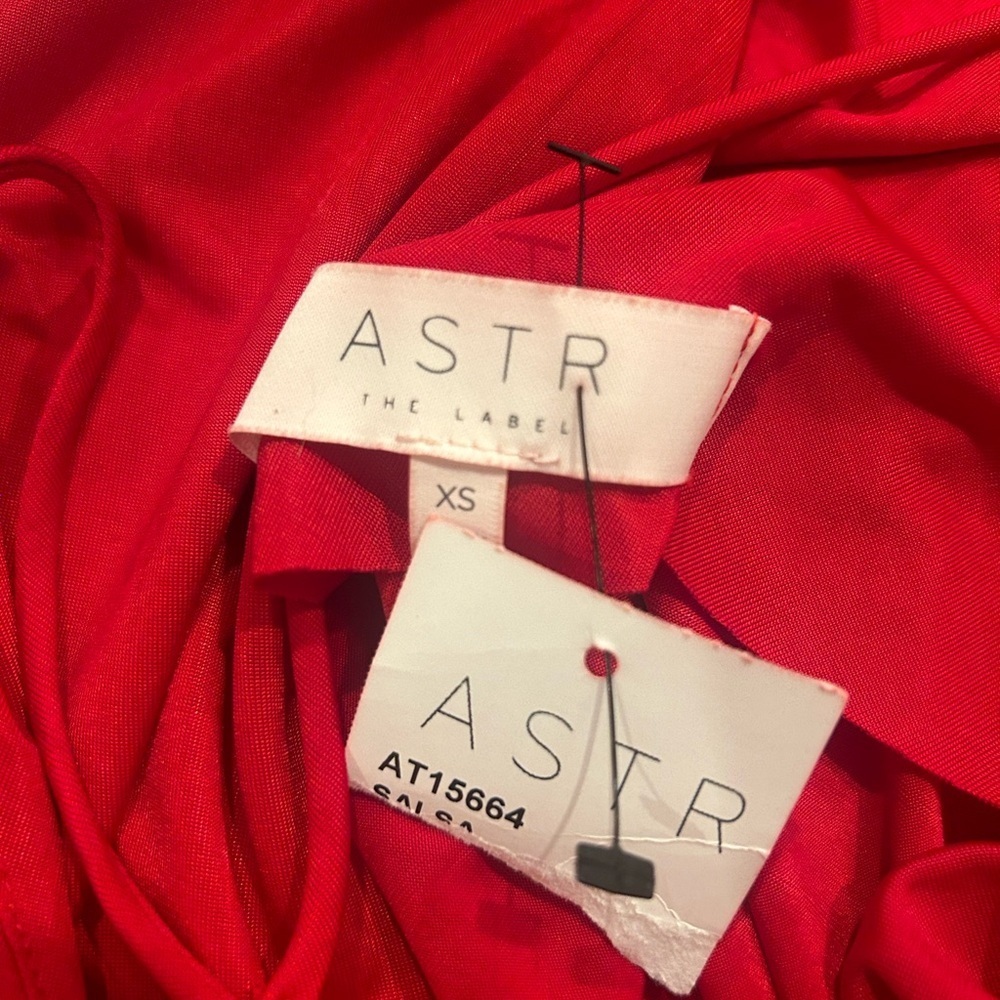 ASTR Asymmetrical Bodysuit Size XS - Picture 2 of 2